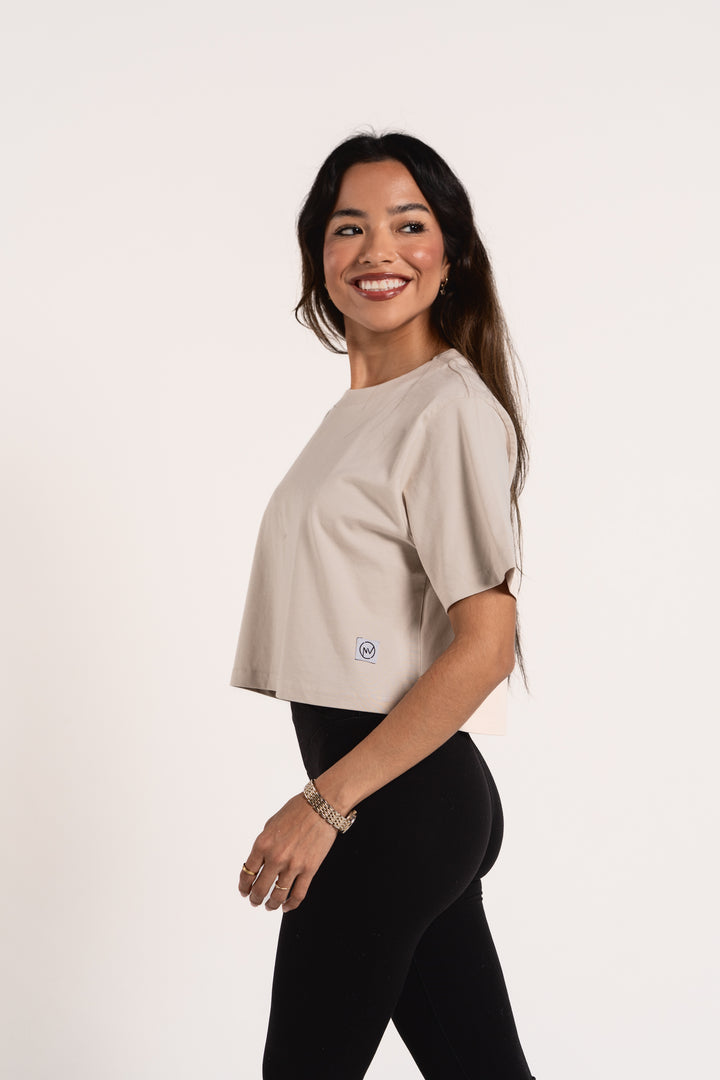 NV - Women's Crop Tee