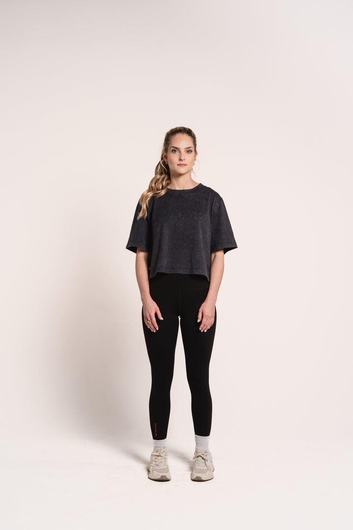 Be Courageous - Women's Crop Tee