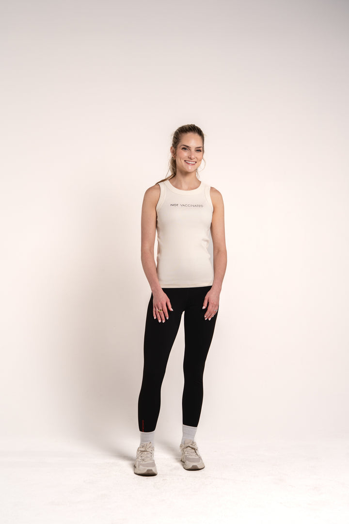Not Vaccinated - Women's Rib Tank