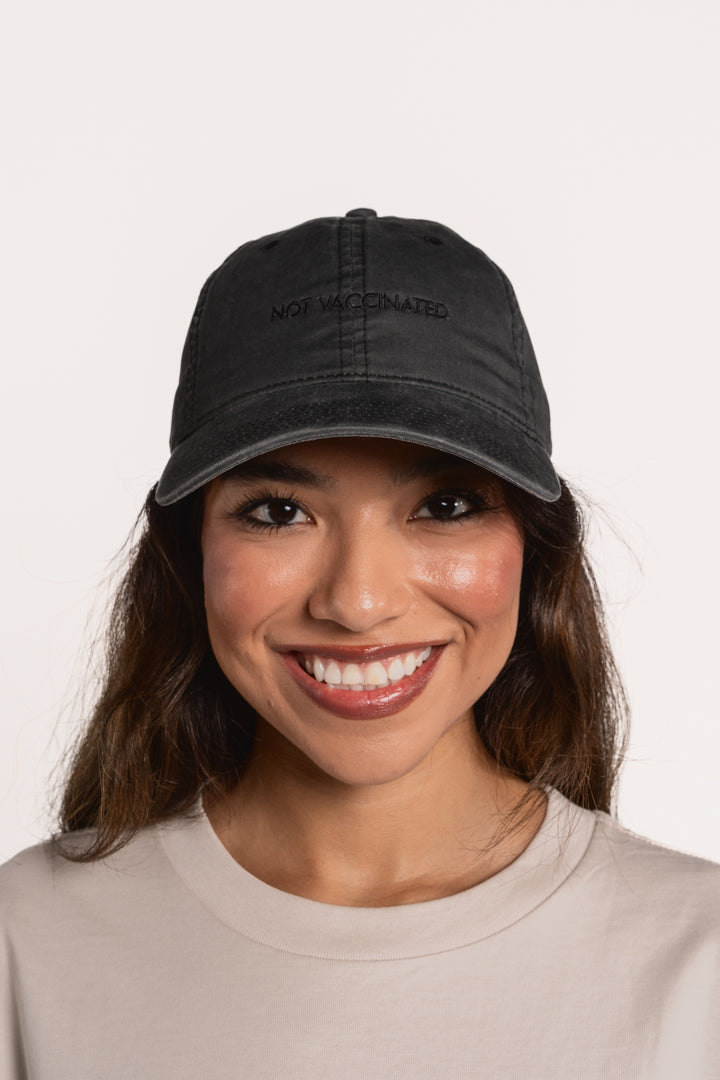 Not Vaccinated Faded Cap