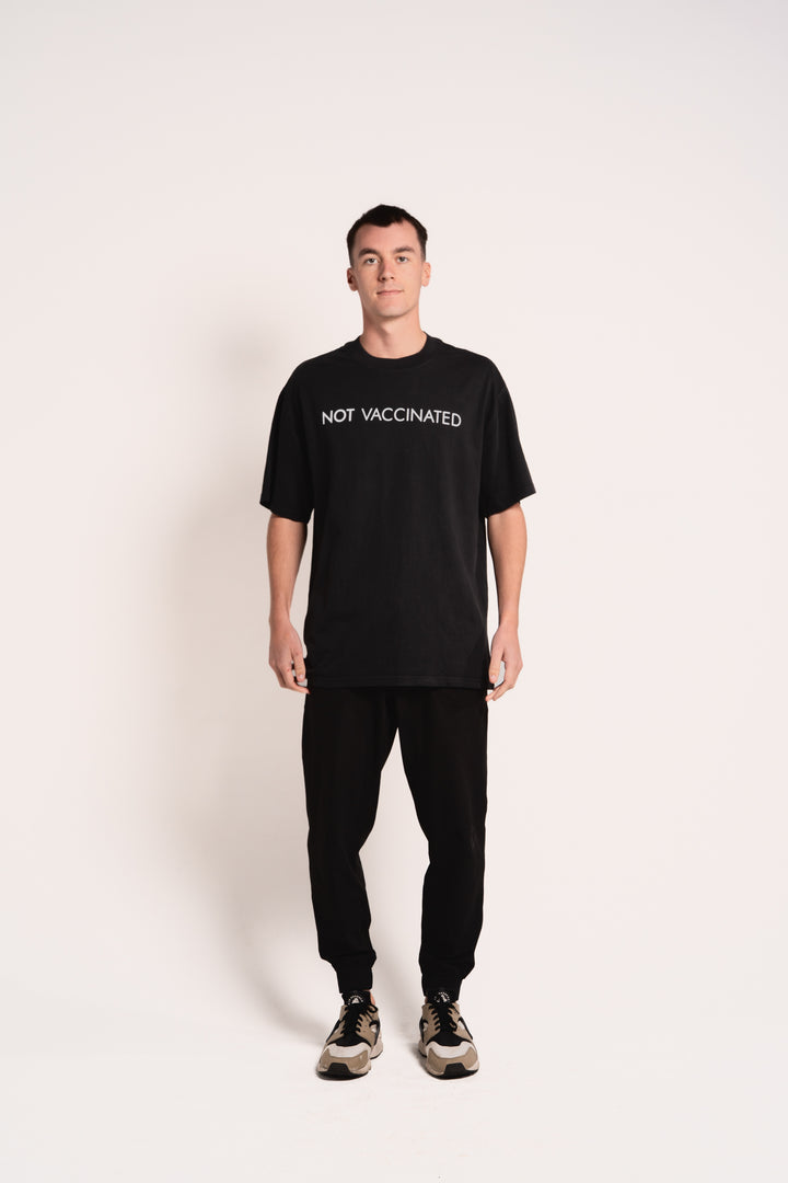 Not Vaccinated Heavy Faded Tee