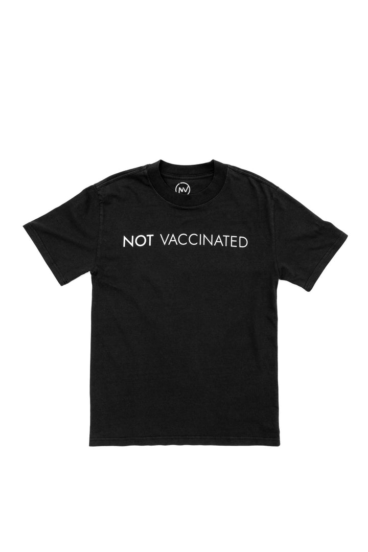 Not Vaccinated Heavy Faded Tee